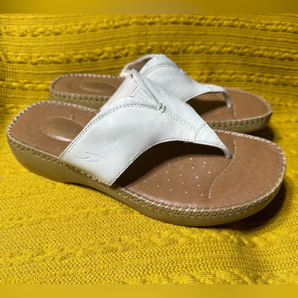 Women’s Leather Dr Scholl’s Sandals 7